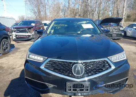 2020 Acura Tlx Standard z USA, uszkodzony, nr VIN 19UUB2F30LA002484